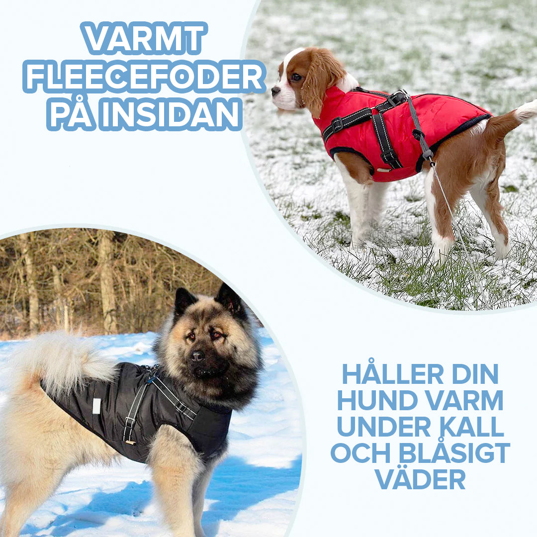 Vattentålig Fleecejacka för Hund